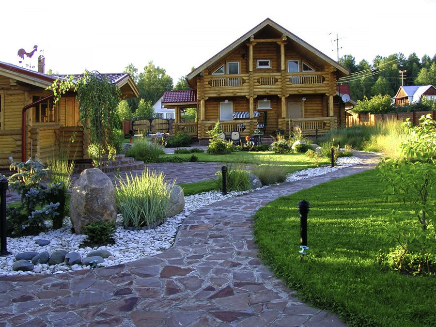 Русский Кантри стиль ландафт