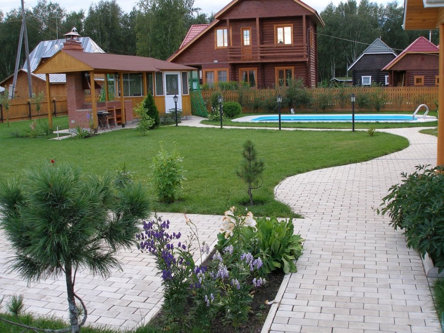 Русская усадьба ландшафт