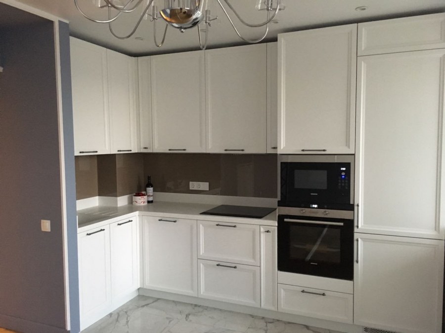 Кухни МДФ эмаль матовая Неоклассика