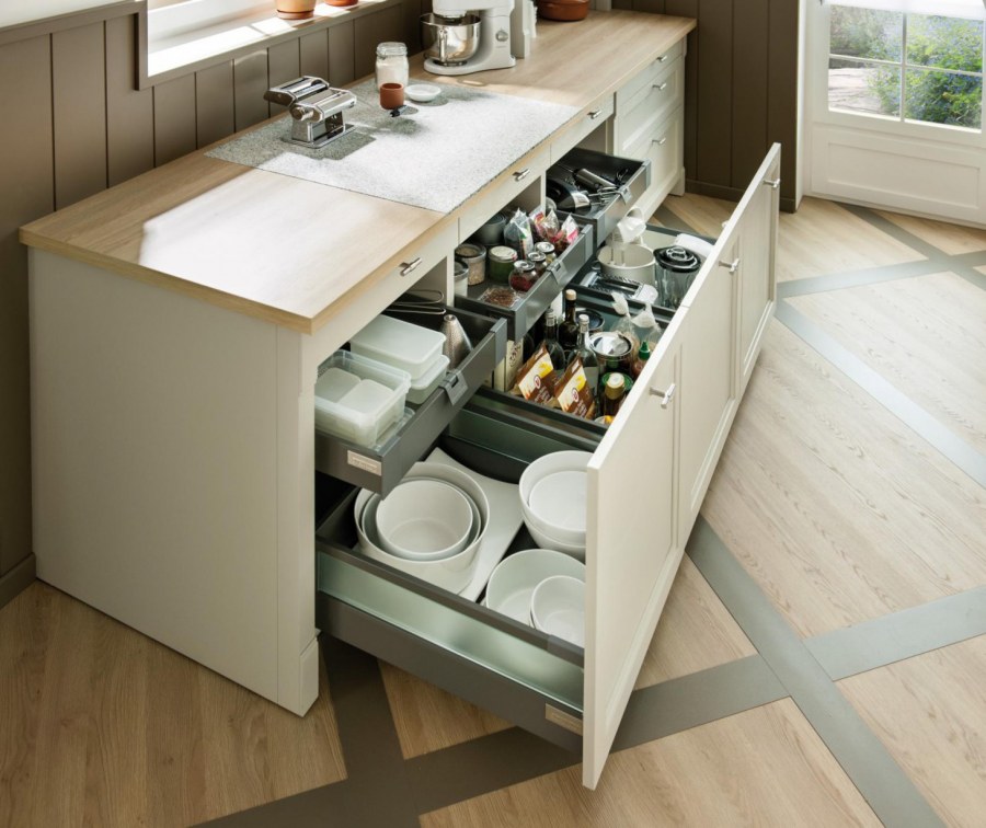 Удобные ящики для кухни