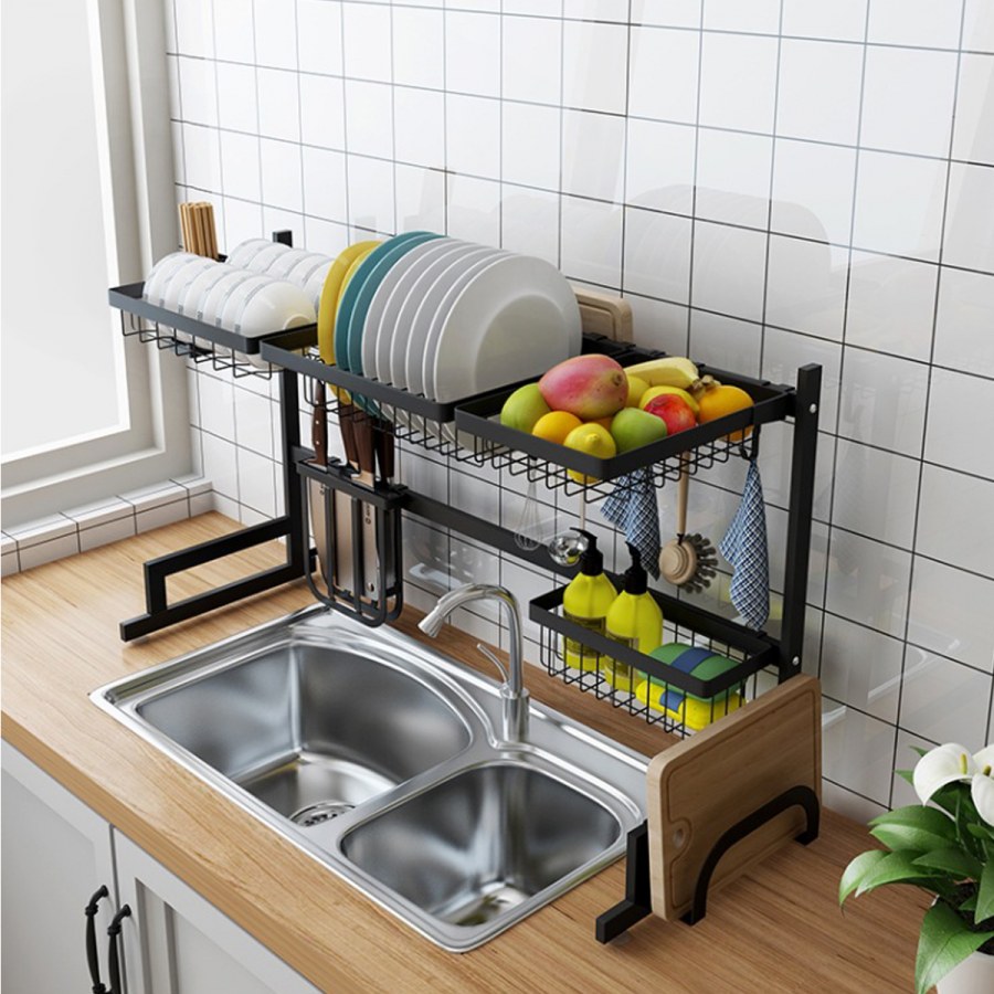 Сушилка для посуды над раковиной стейнлесс стил