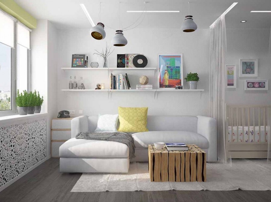 Организация детской комнаты для троих детей