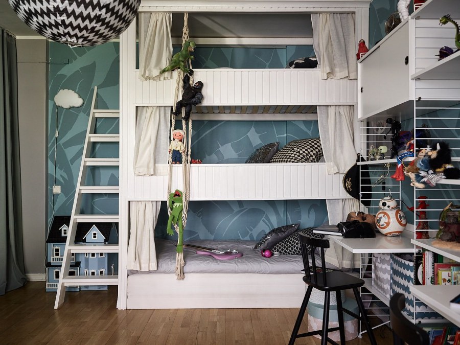 Зонирование детской комнаты