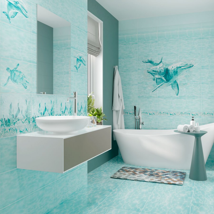 Керамическая плитка Лагуна Уралкерамика