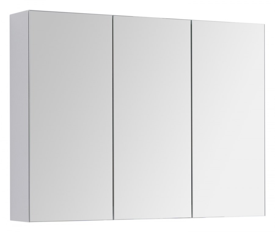 Шкаф зеркальный Dreja Premium 100 см 77.9003w белый глянец
