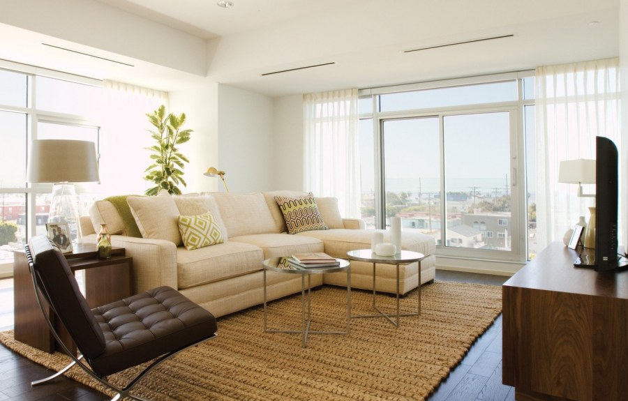 Большая светлая комната