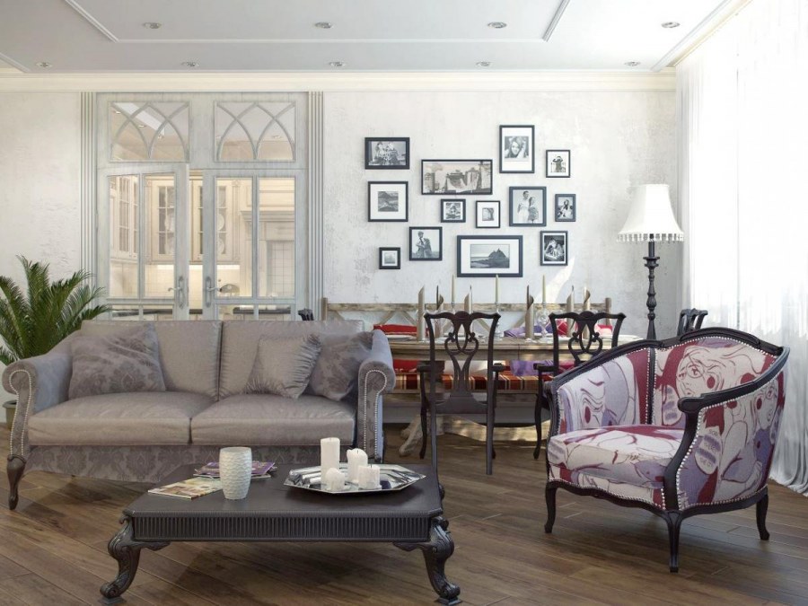 Студия в стиле Эклектика