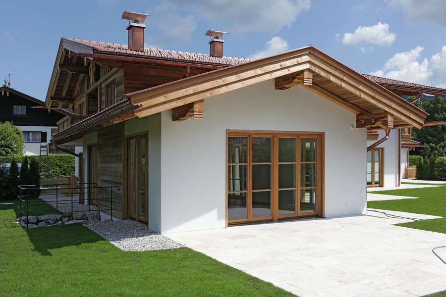 Фасады Шале в Швейцарии