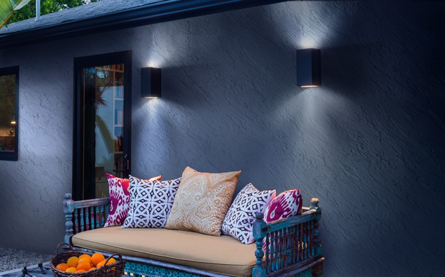 Стиль Минимализм в интерьере голубой