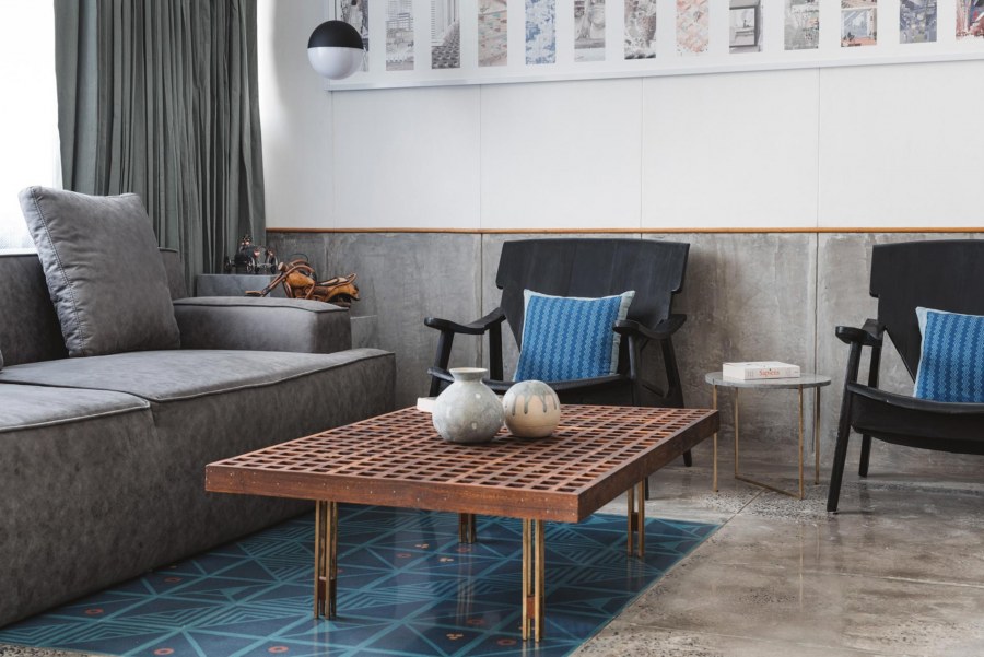 Спальня лофт