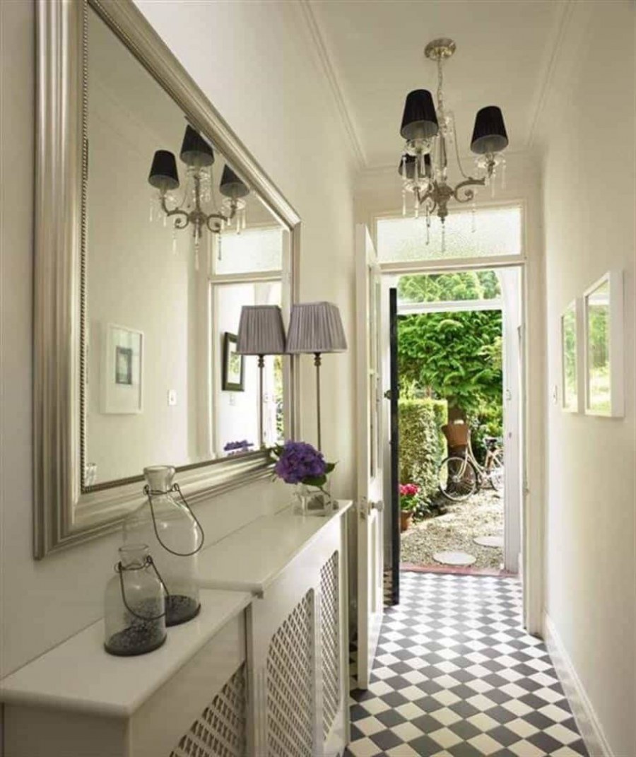 Прихожая в стиле фармхаус