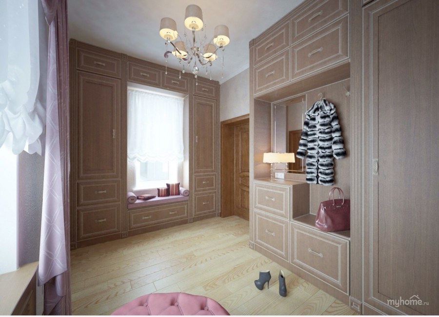 Прихожая в американском стиле