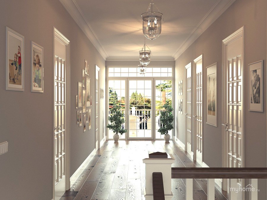 Шикарная прихожая в доме