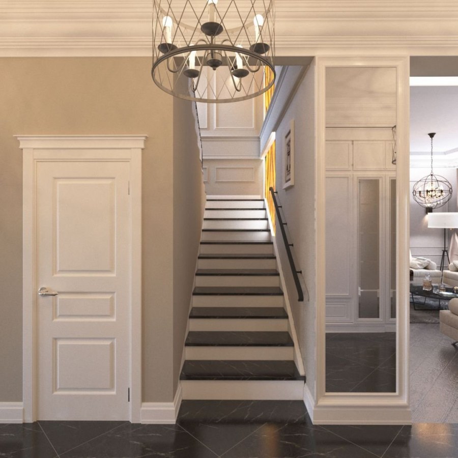 Интерьер прихожей в частном доме