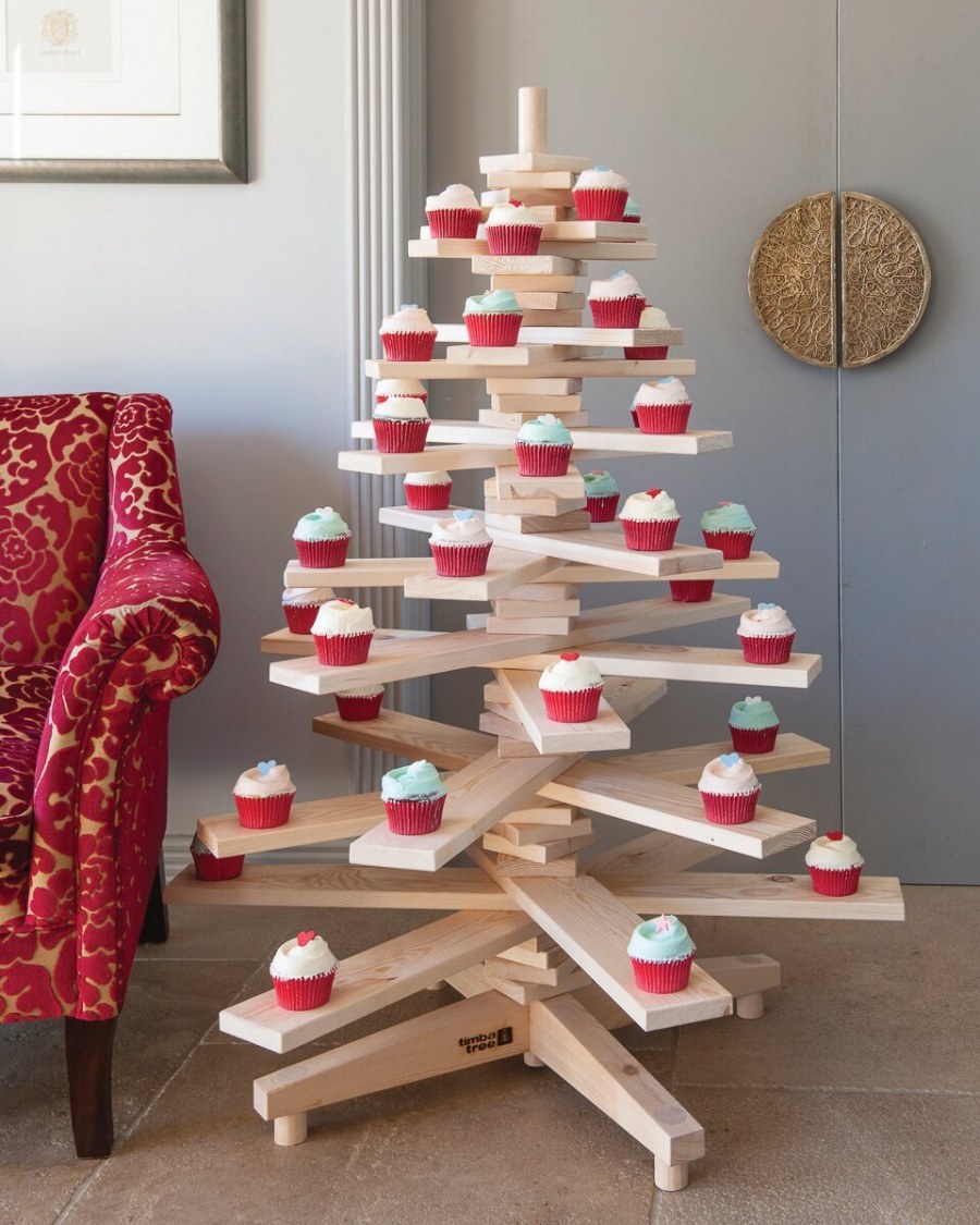 Деревянная елка