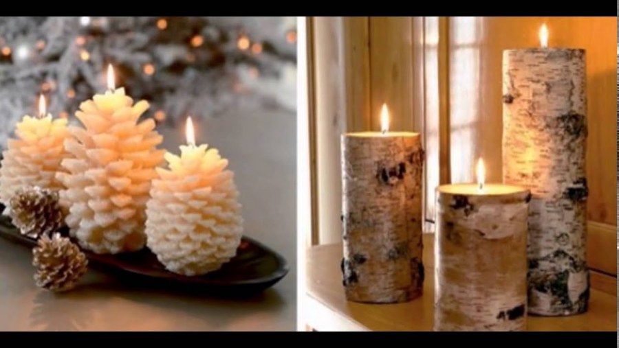 Свечи из природных материалов