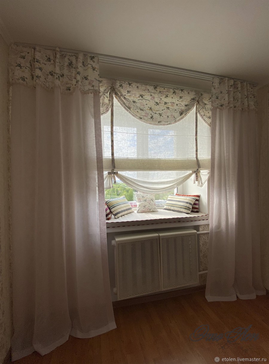 Шторы в прованском стиле
