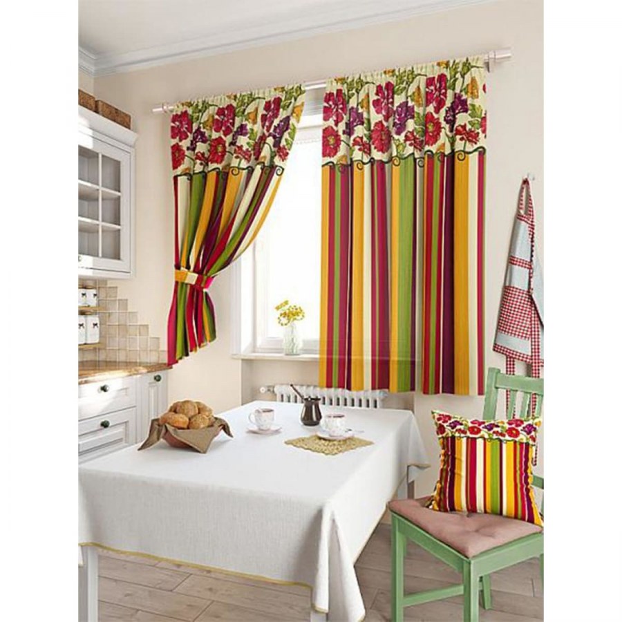 Текстиль.ру / комплект штор для кухни "Ника"