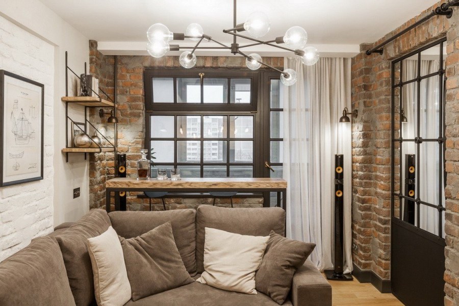 Спальня лофт 2020