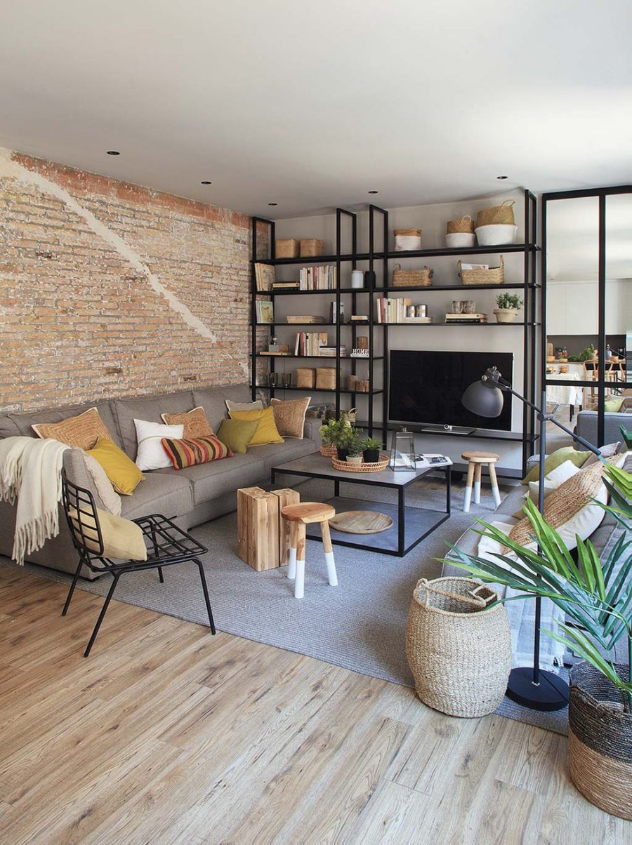 Комната 24кв в стиле лофт