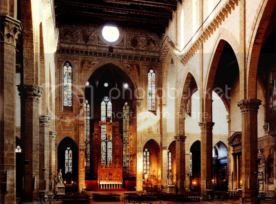 Церковь Санта Кроче средневековье