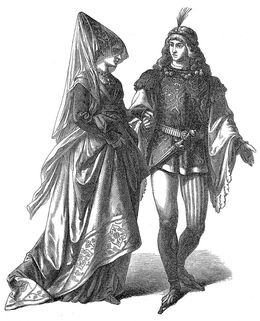 Бургундская мода и Франция 15 века