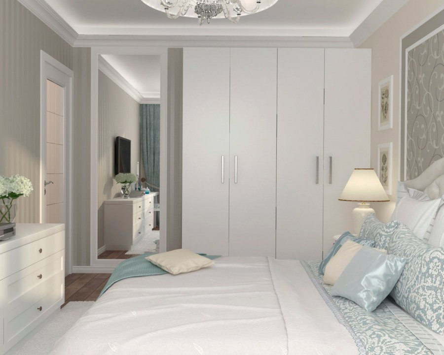 Классический интерьер спальни