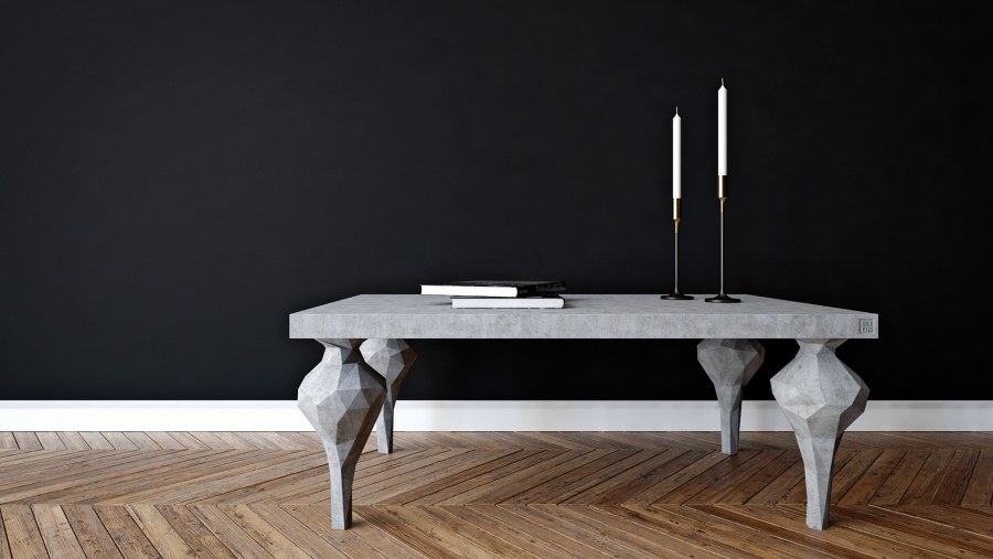 Дизайнерская мебель из бетона