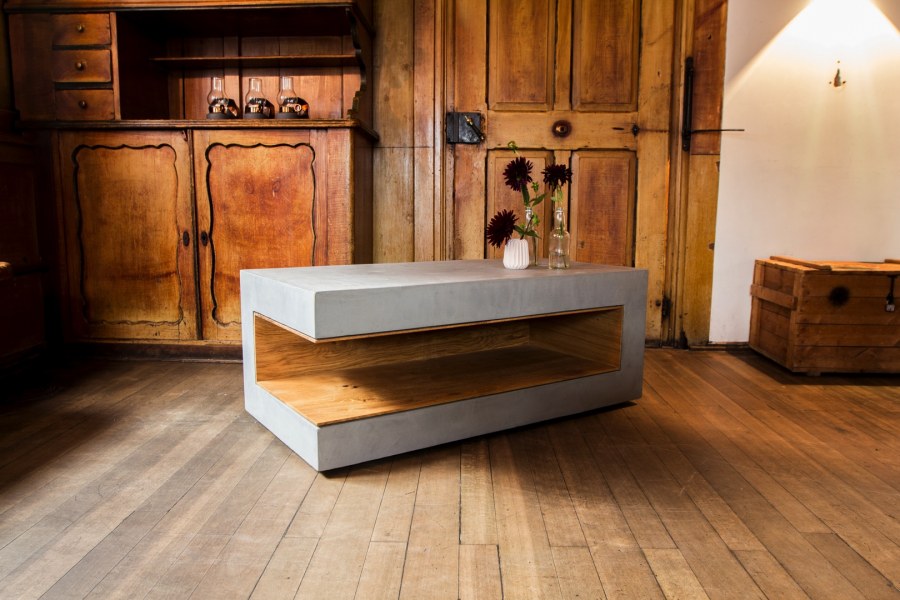Брутальная мебель из бетона