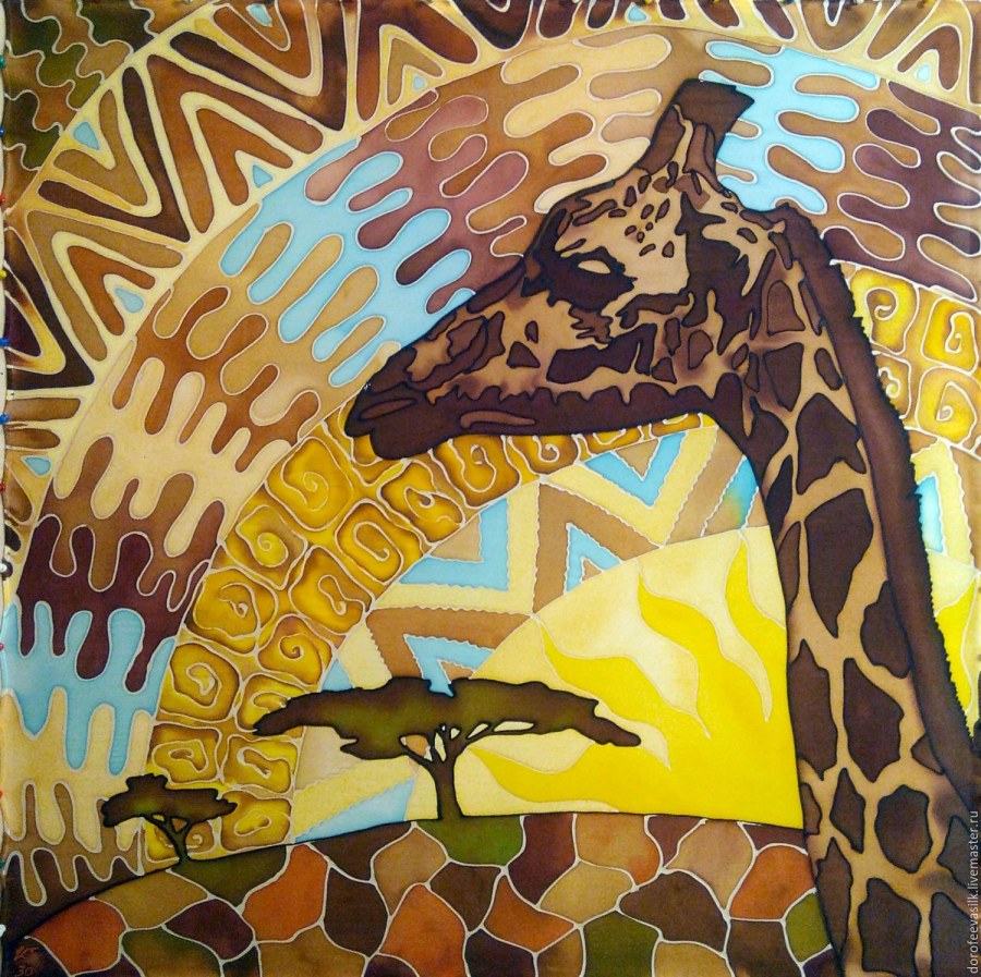 Африканские мотивы Гумилева живопись