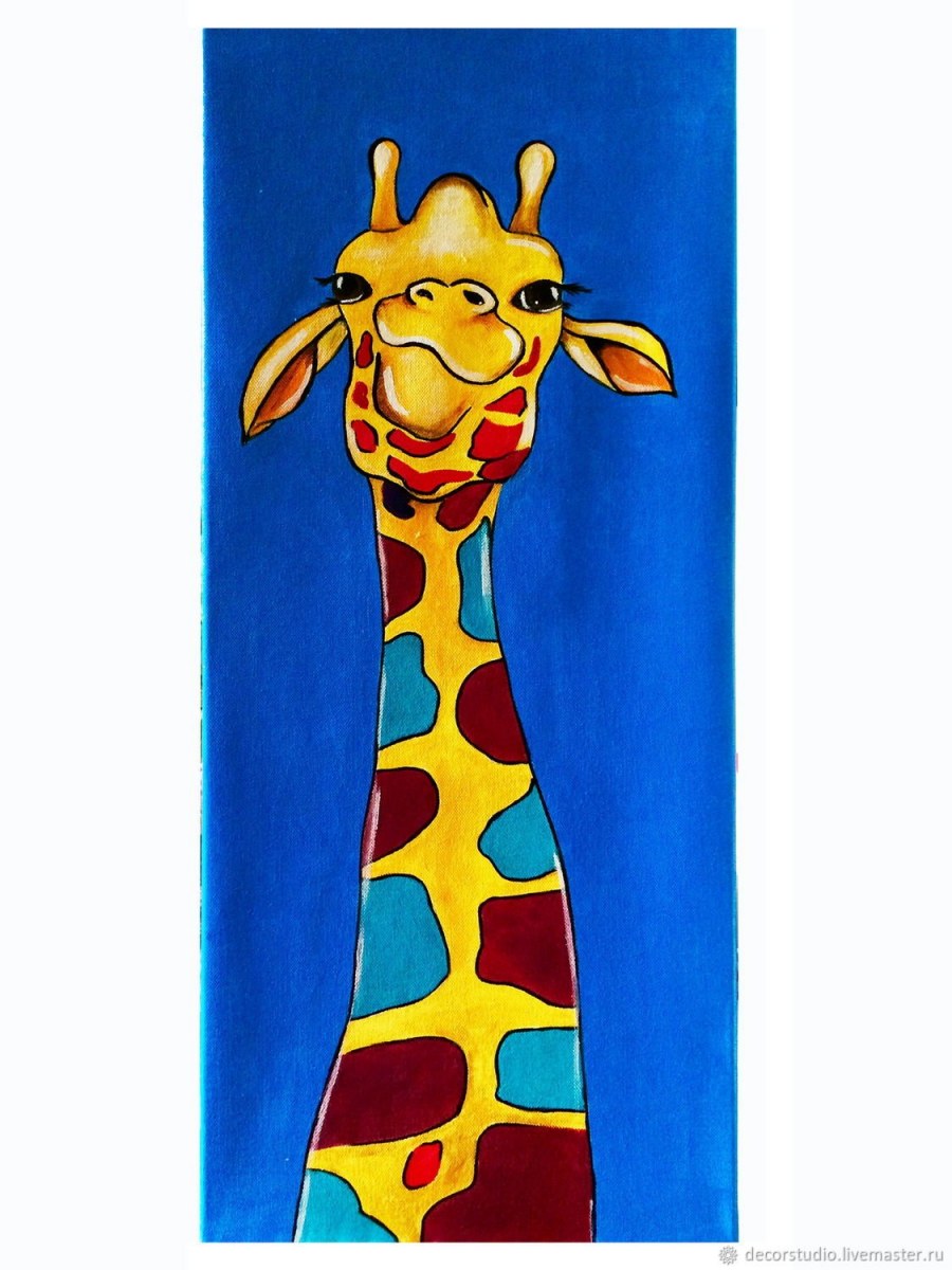 Картины с жирафами