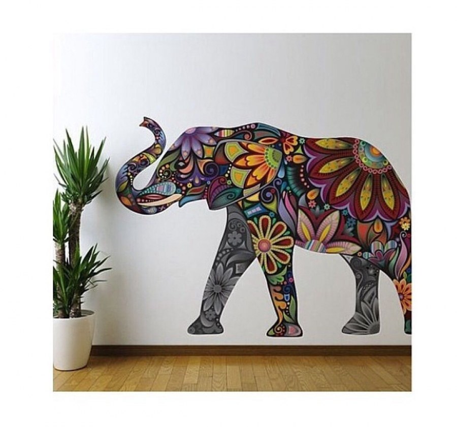 Слоники декор на стену