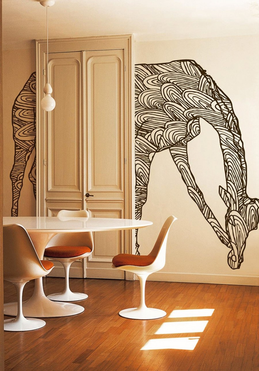 Дизайнерские узоры на стенах