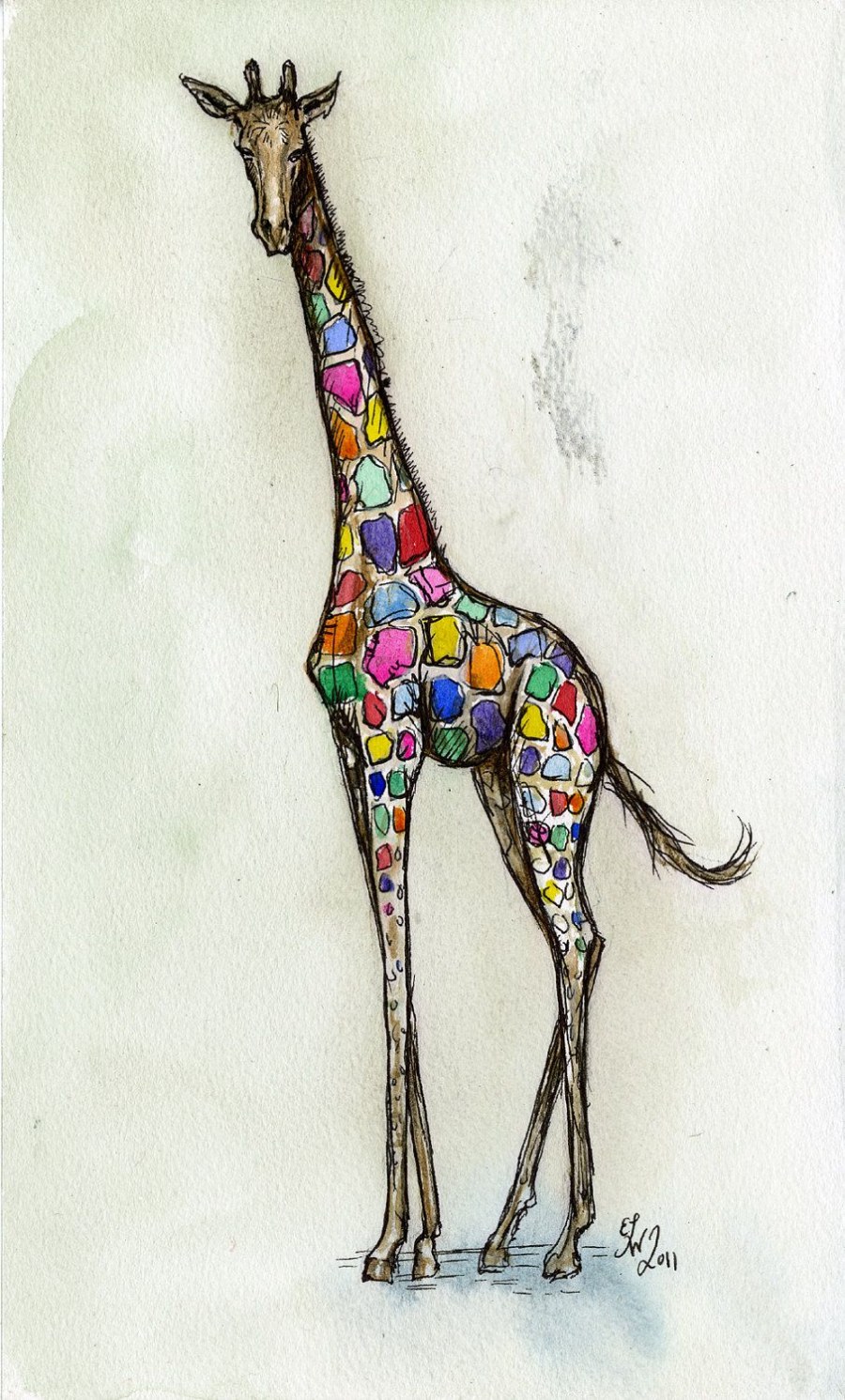 Стилизованный Жираф