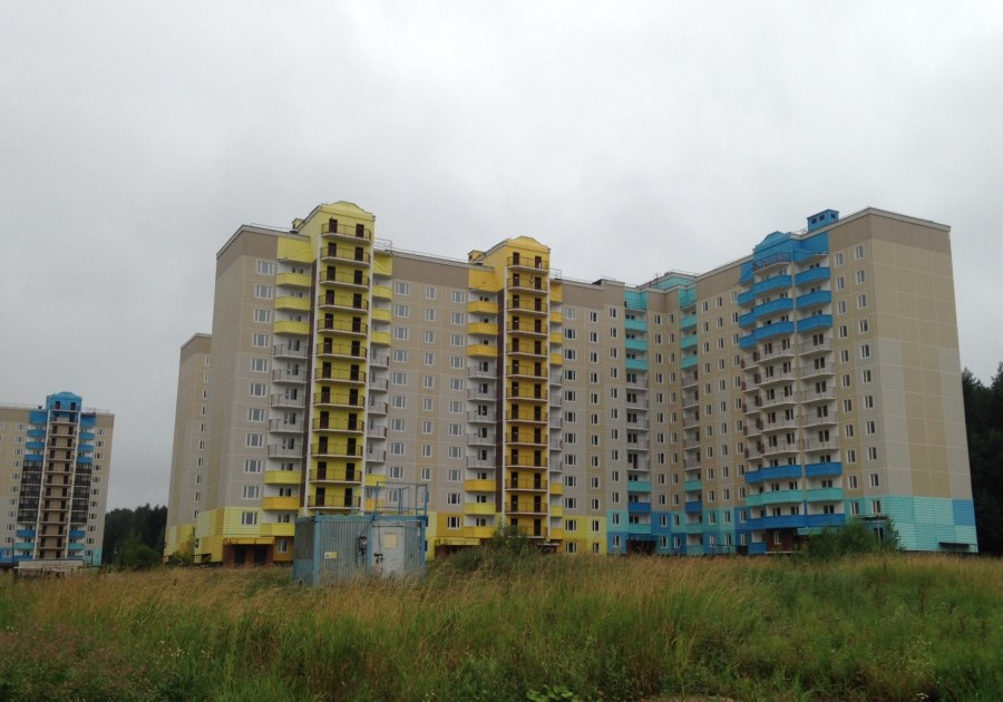 ЖК высокие Жаворонки план застройки