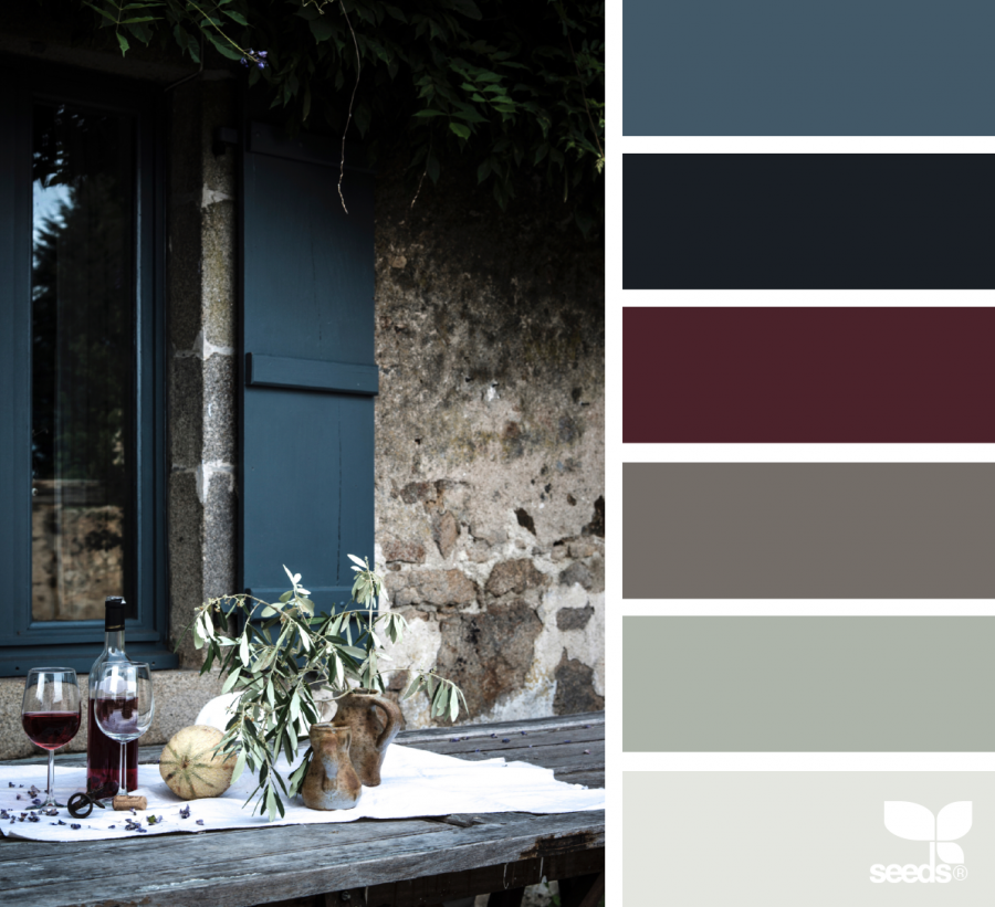 Цветовые сочетания с серым