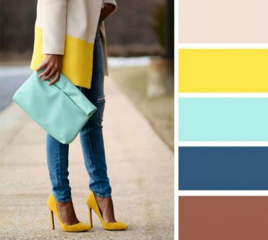 Стильные сочетания цветов