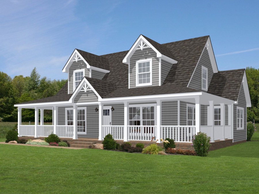 Проекты домов в стиле Кейп код