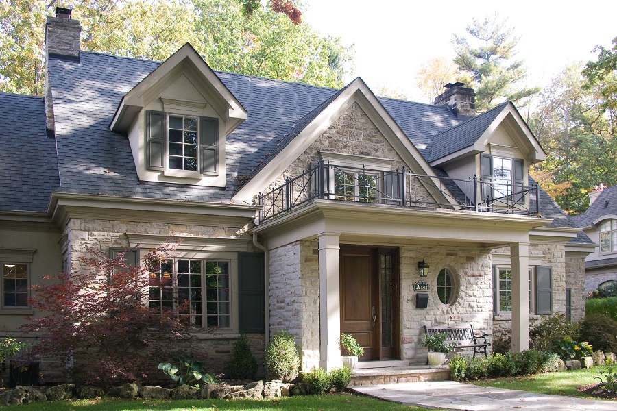 Планировка дома в стиле Кейп код