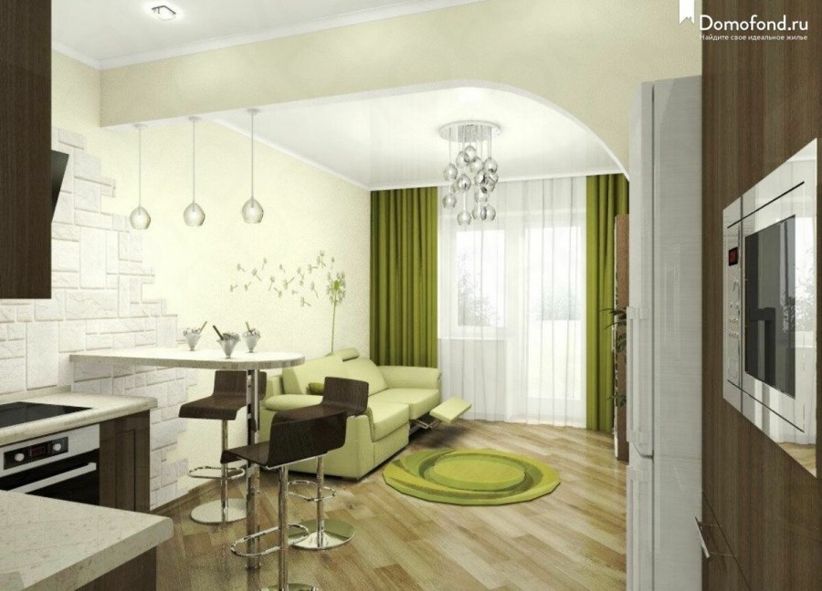 Дизайн квартиры студии