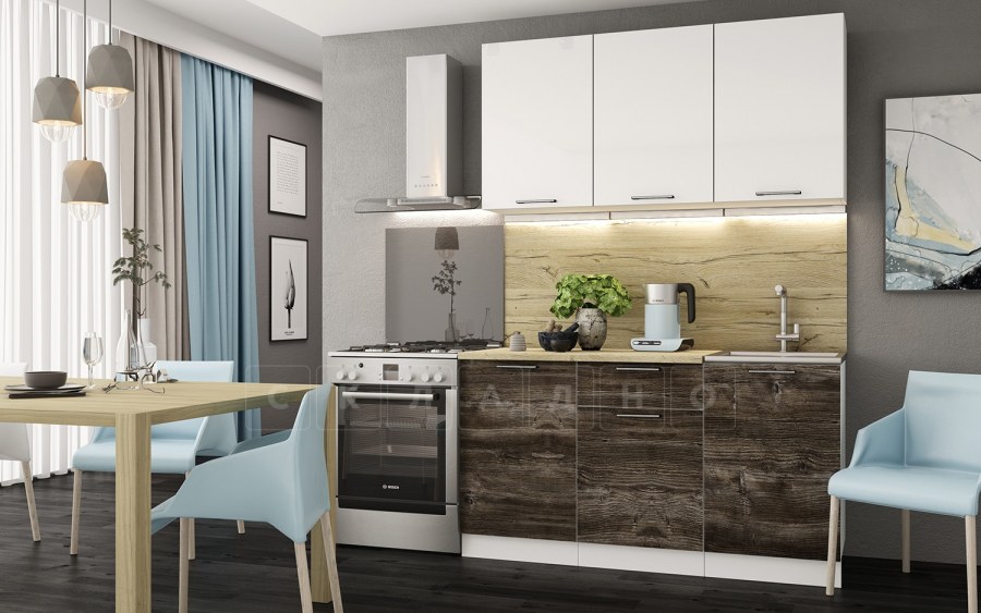 Кухня Даллас пластик ВВР