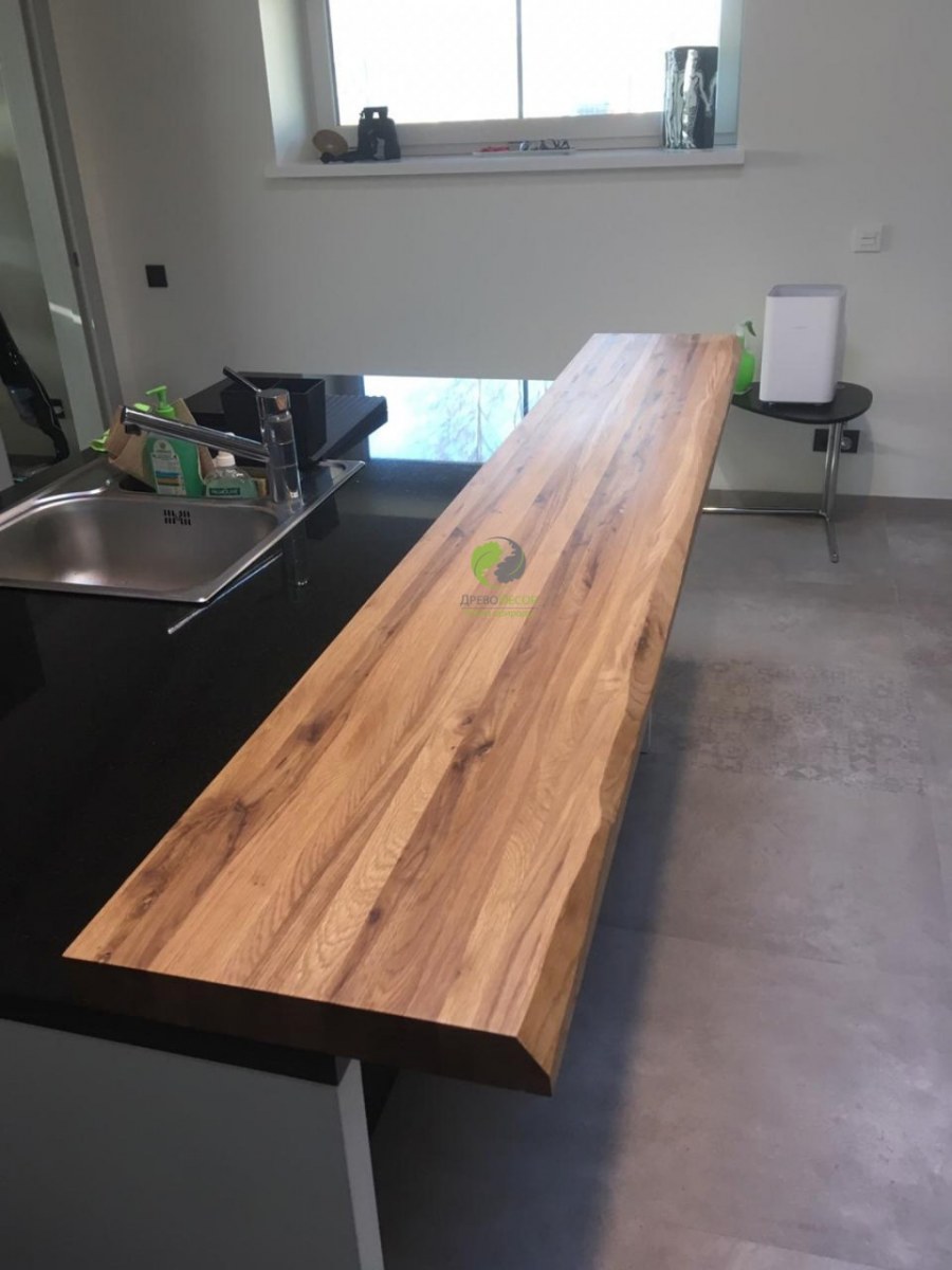 Столешница дуб ламели 100мм