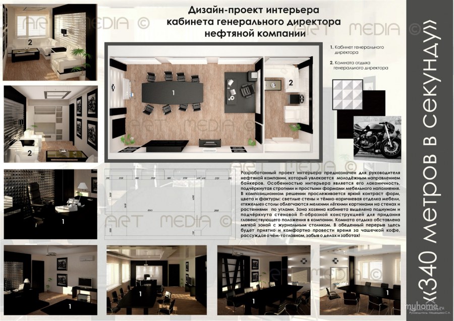 Оформление дизайн проекта интерьера