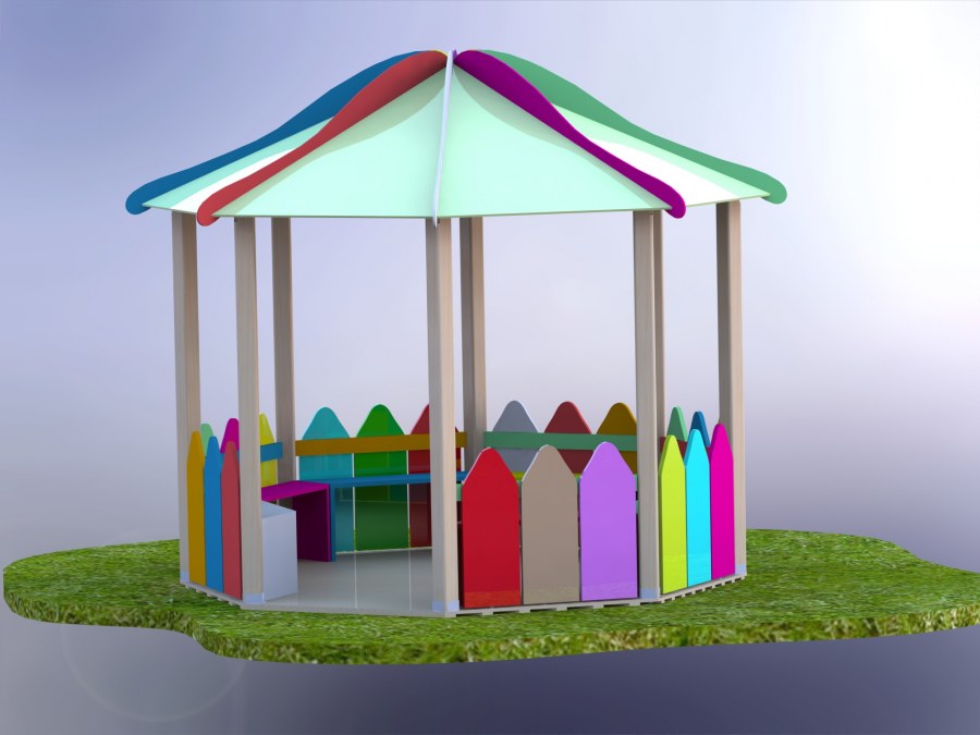 Беседка для детского сада