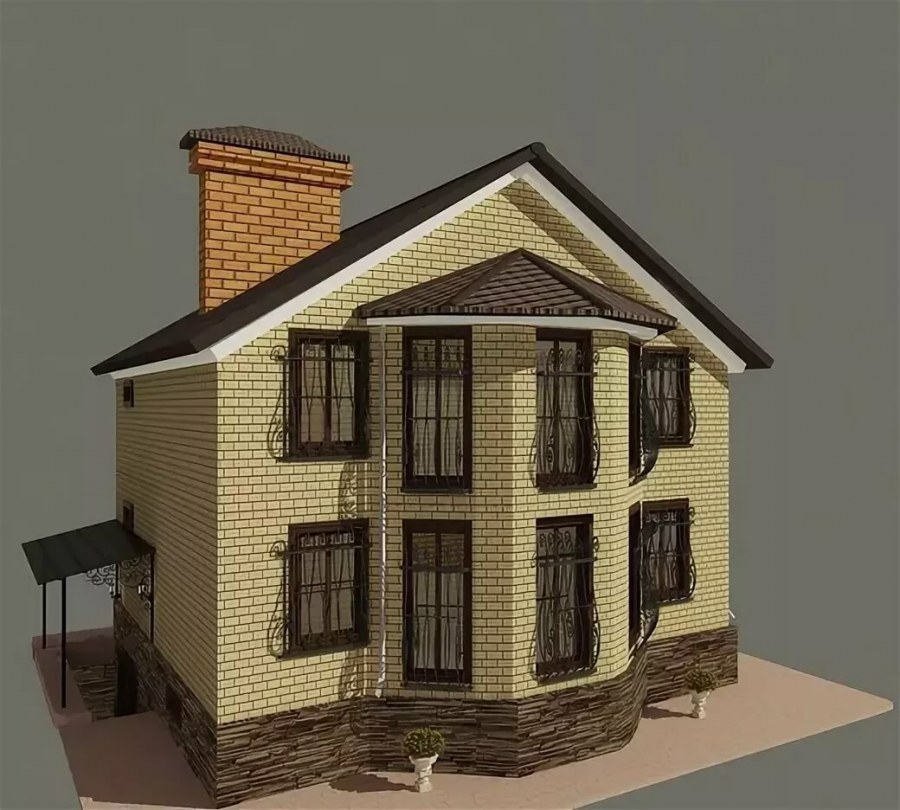 Кирпичный дом