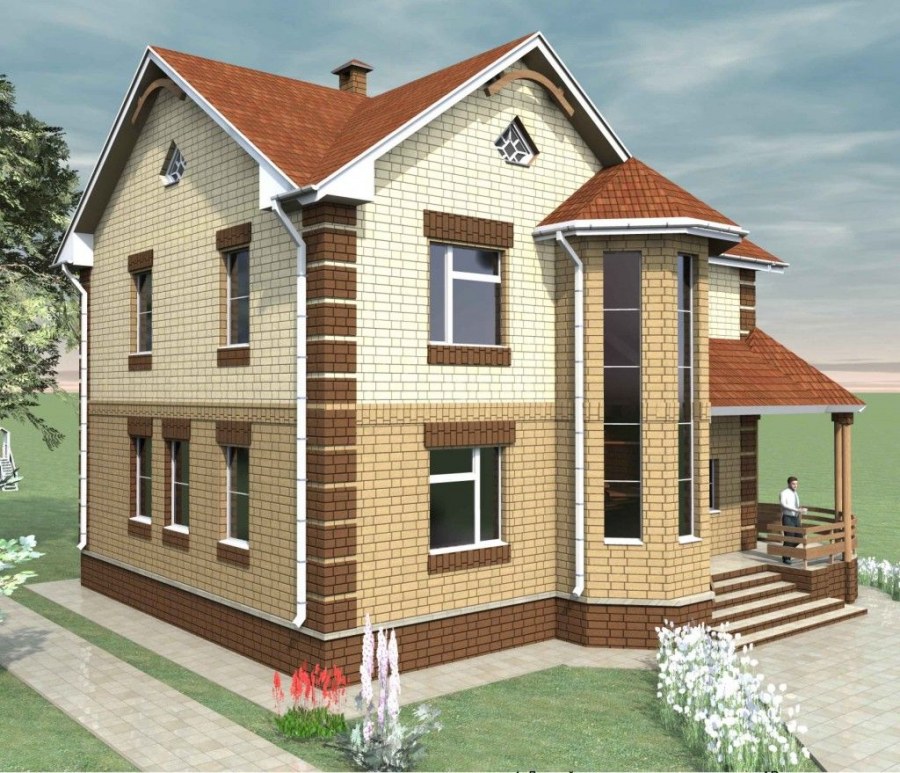 Проекты двухэтажных домов