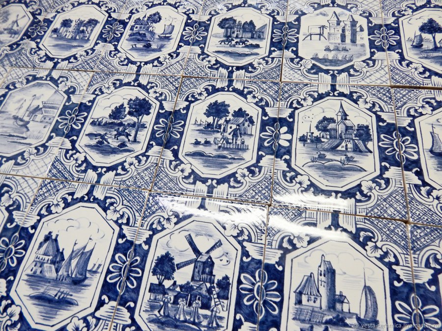 Голландская керамика изразцы