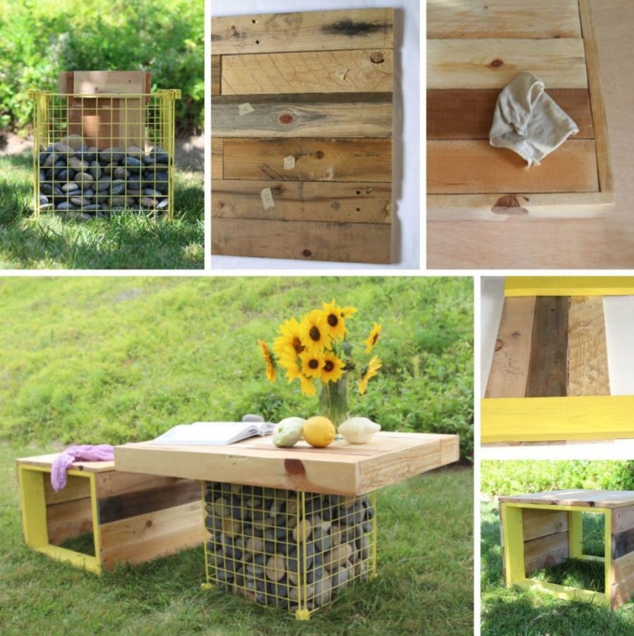 Мебель для дачи из подручных материалов