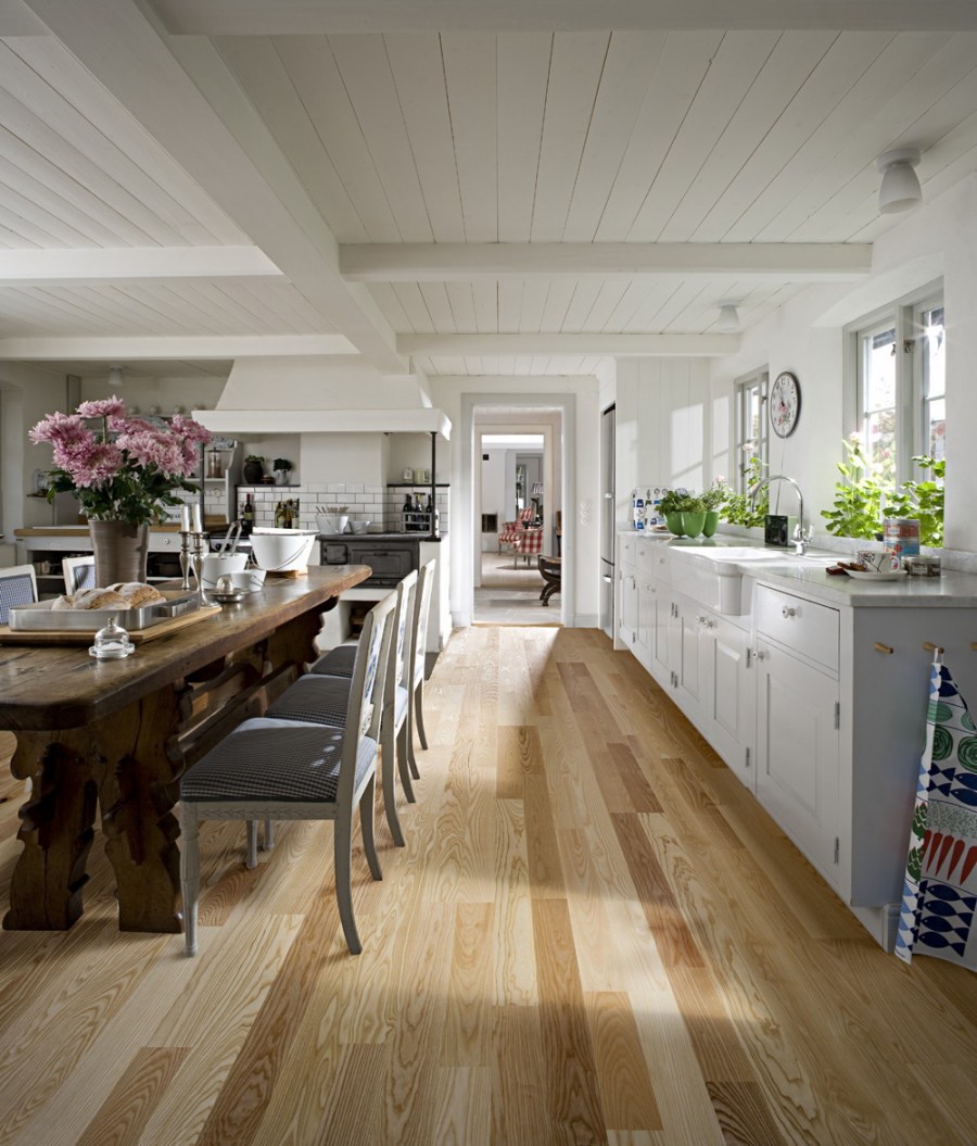 Паркетная доска Kahrs ясень Готланд Gotland