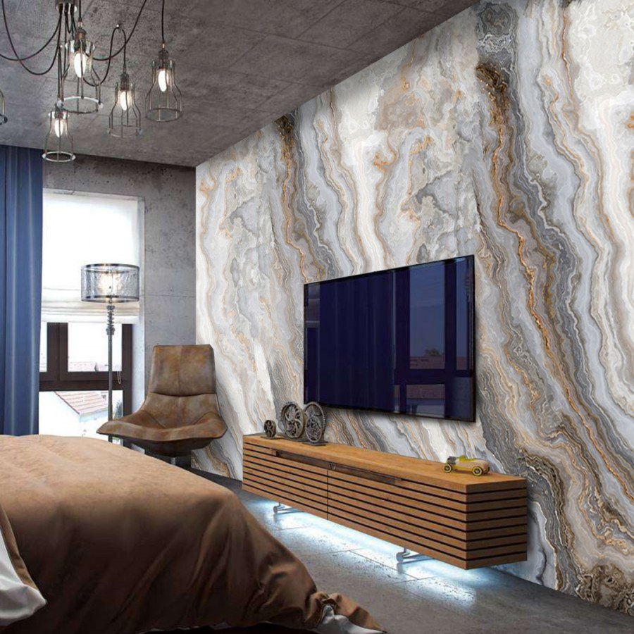 Гибкий мрамор cloudy Grey